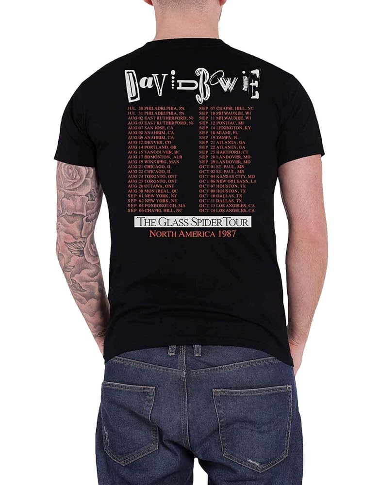 David Bowie Tシャツ The Glass Spider Tour David Bowie Glass Spider 1987 Tour T-Shirt | Hot Topic